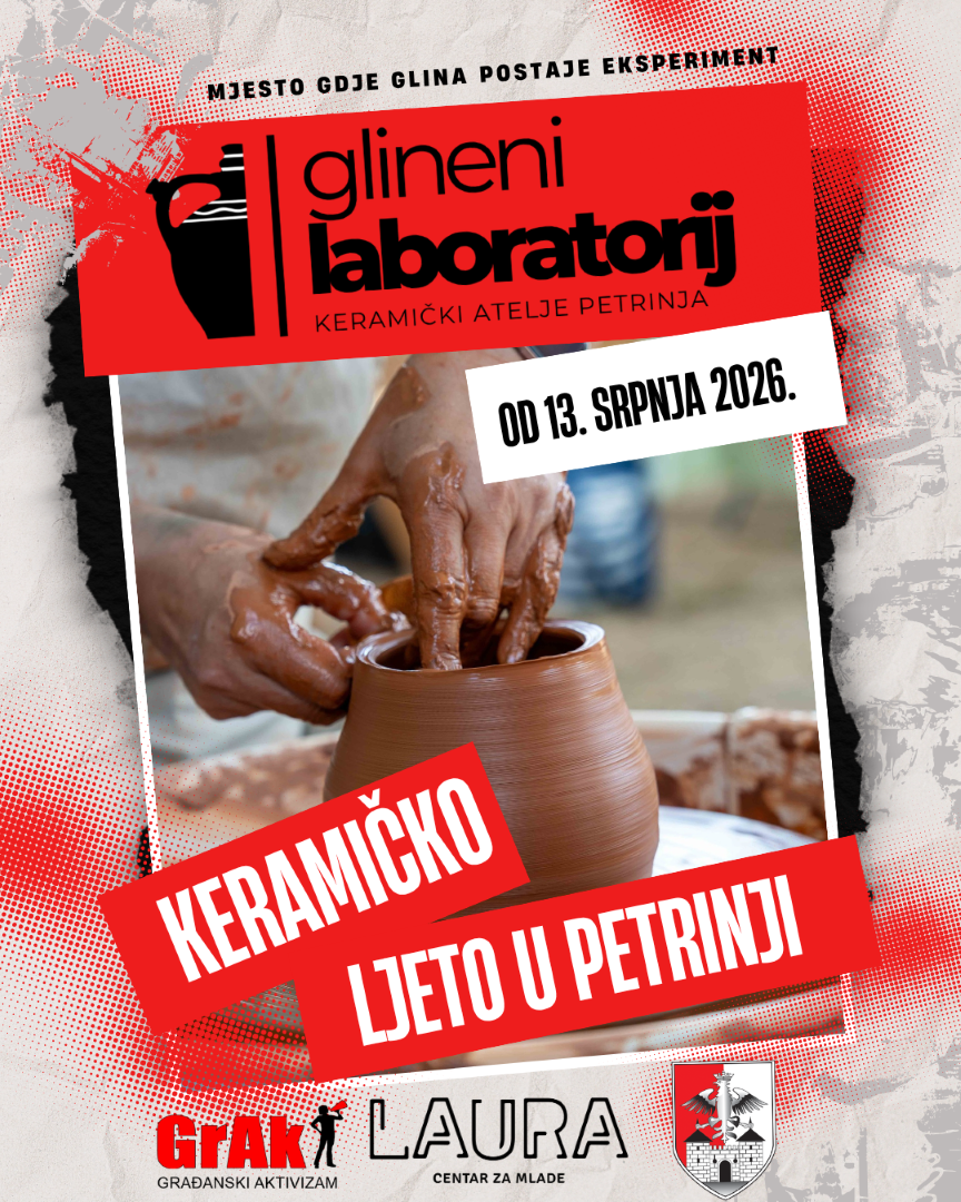 Prijavi se na radionice za mlade: Glineni laboratorij 2026